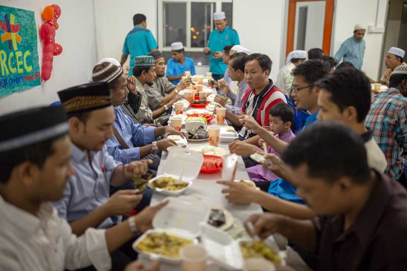 Komuniti Rohingya di Malaysia Iftar Bersama