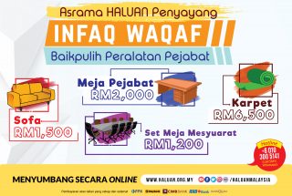 Infaq Waqaf Asrama HALUAN Penyayang (AHP)