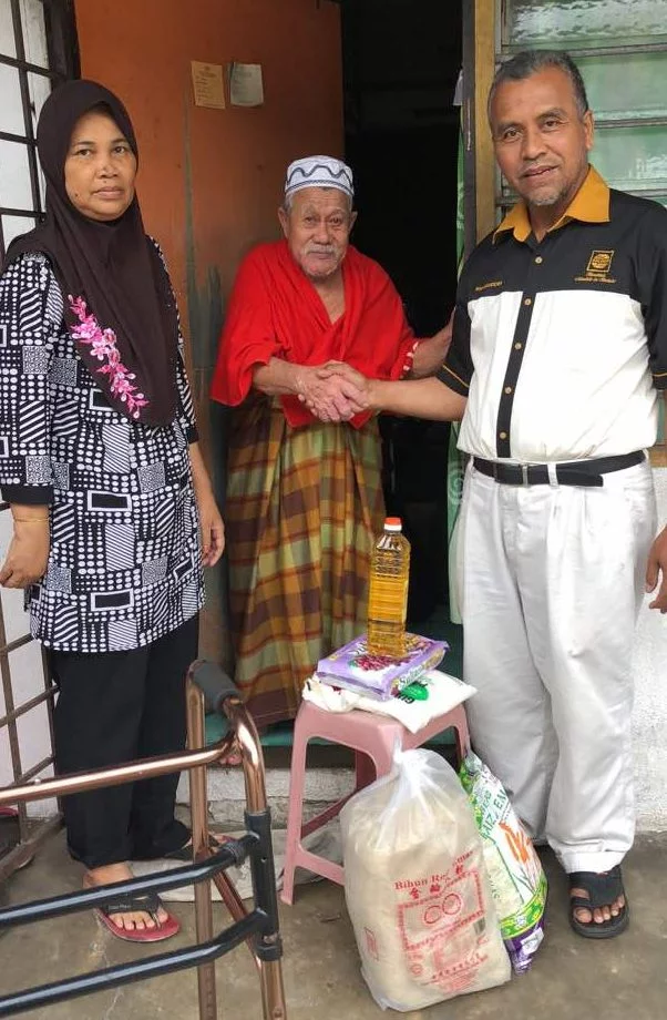 Asnaf & Mualaf Kampung Medan Bersama HALUAN