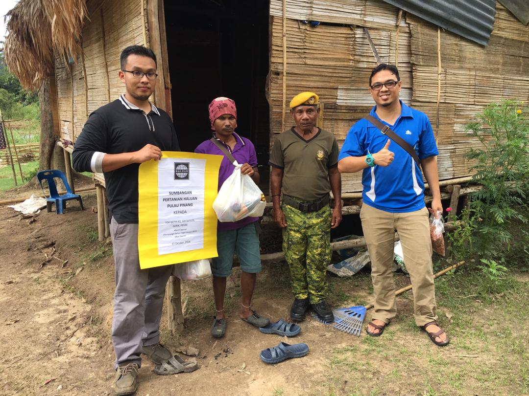 Tinjau Tapak Pertanian Kampung Orang Asli