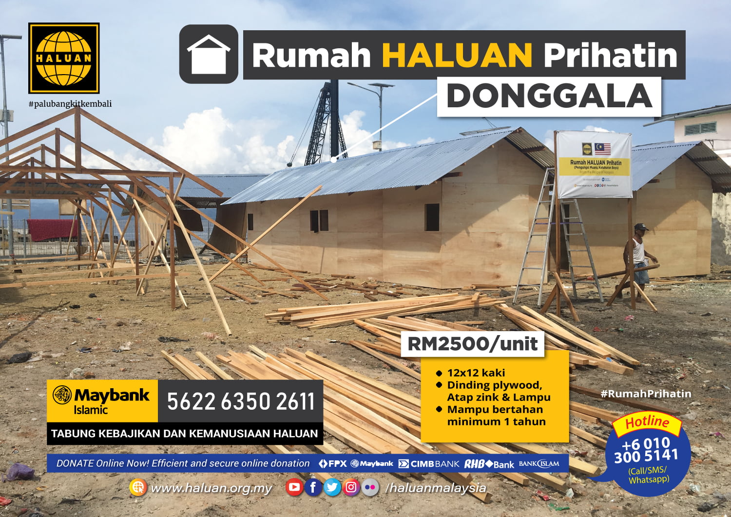 Rumah HALUAN Prihatin Donggala