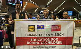 HALUAN Teruskan Pendidikan di Kem Pelarian Rohingya
