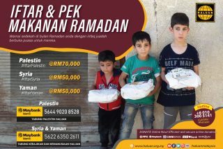 Iftar & Pek Makanan Palestin, Syria & Yaman
