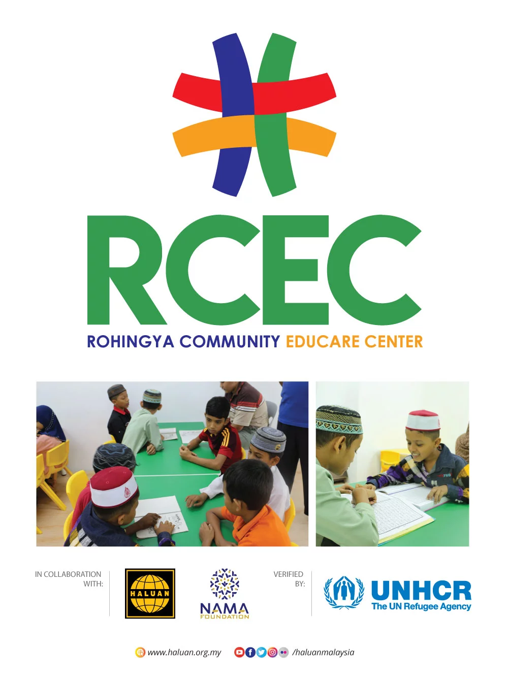 UNHCR Iktiraf RCEC Gabungan HALUAN-NAMA Foundation