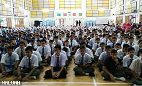 Ceramah Flotilla ke Sekolah-sekolah