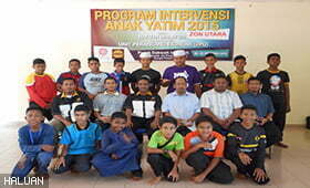Intervensi Anak Yatim EPU-HALUAN di Kedah