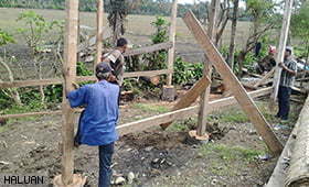 Rumah Mangsa Gempa Dibina