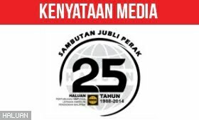KENYATAAN MEDIA: HALUAN Sambut Jubli Perak