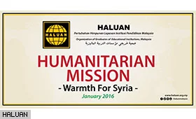 Misi Bantuan Musim Sejuk Syria Bakal Berlepas