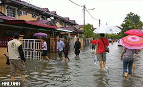 HALUAN Gerakkan Bantuan Banjir