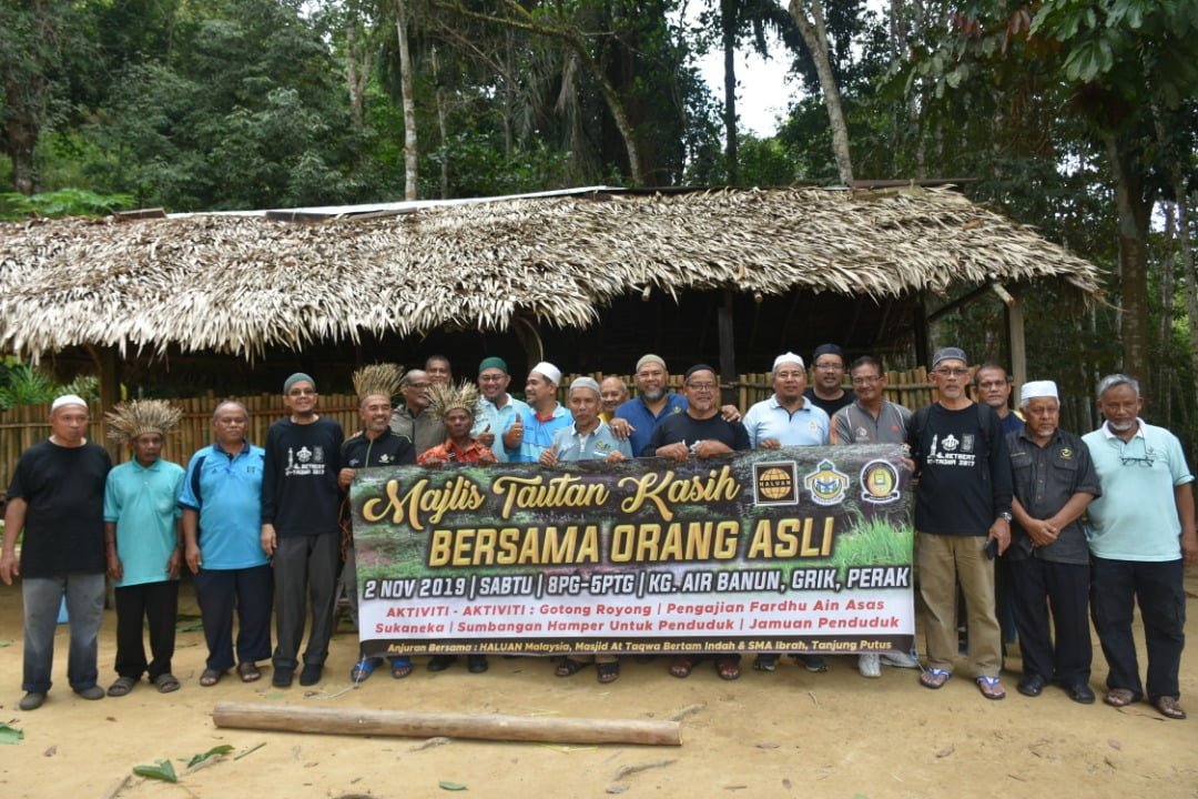 Masjid, Sekolah, HALUAN Santuni Orang Asli