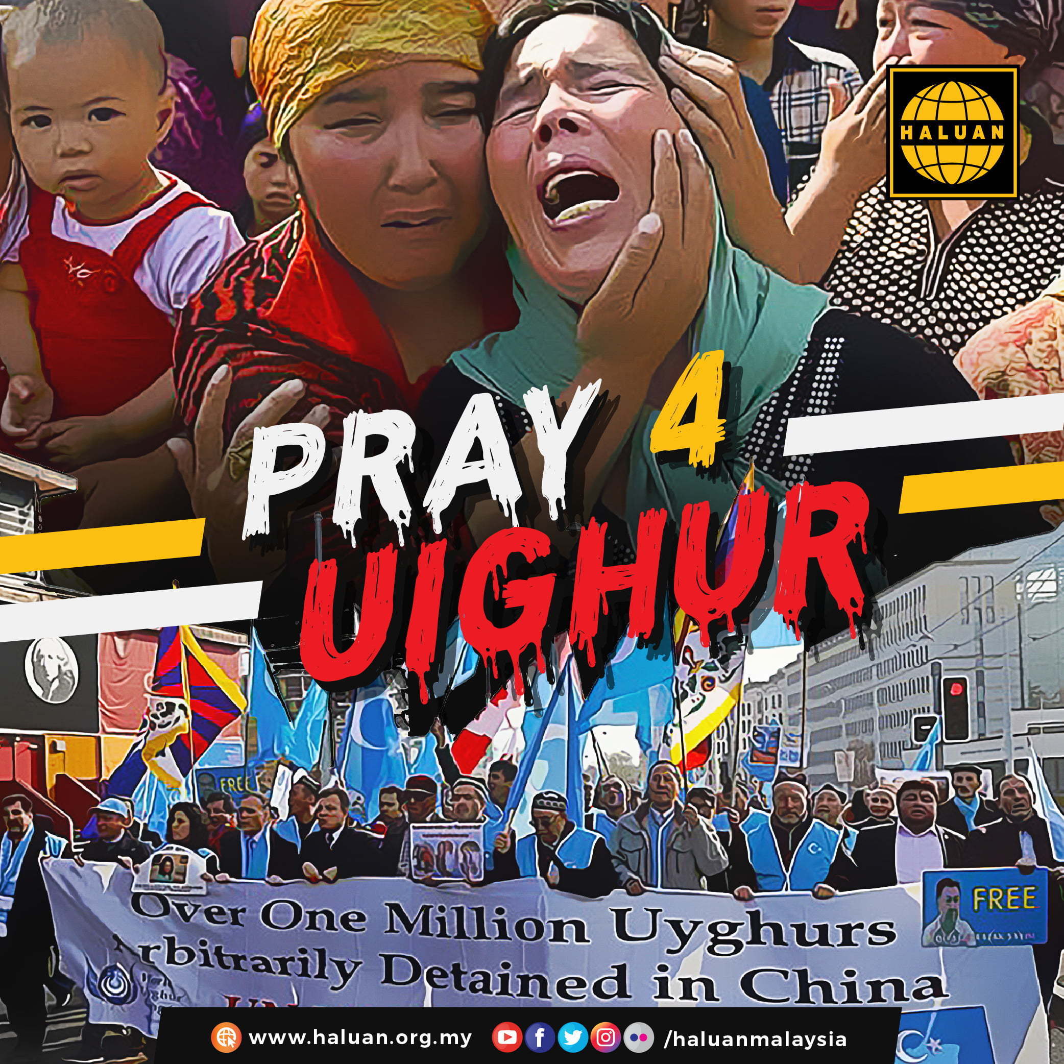 Hentikan Penghapusan Etnik Uyghur