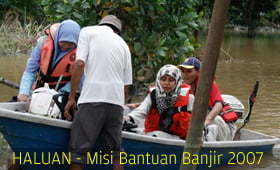 Terkini Misi Bantuan Banjir 14 Disember ‘07