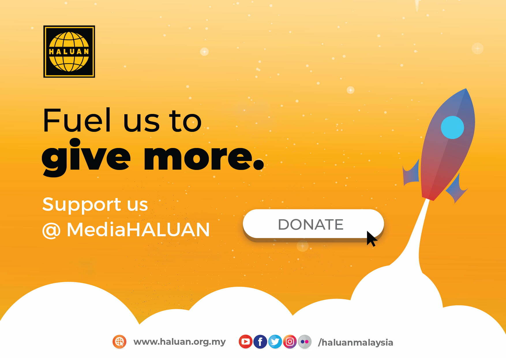 Support Us @mediaHALUAN