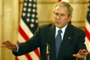 Konspirasi George W Bush & Ehud Olmert?