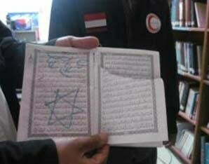 Al-Quran turut dipersendakan oleh pengganas Zionis Israel