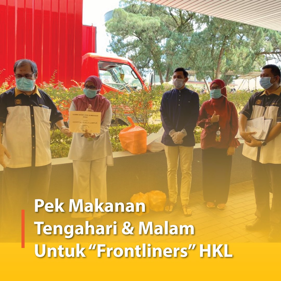 Pek Makanan Tengahari & Malam Untuk “Frontliners” HKL