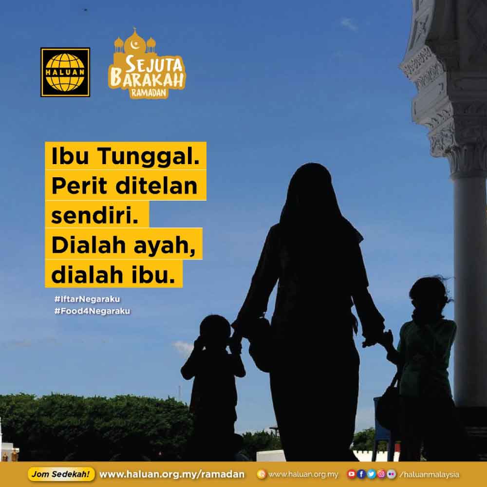 Bantuan Kasih Ramadan kepada Ibu Tunggal🌹