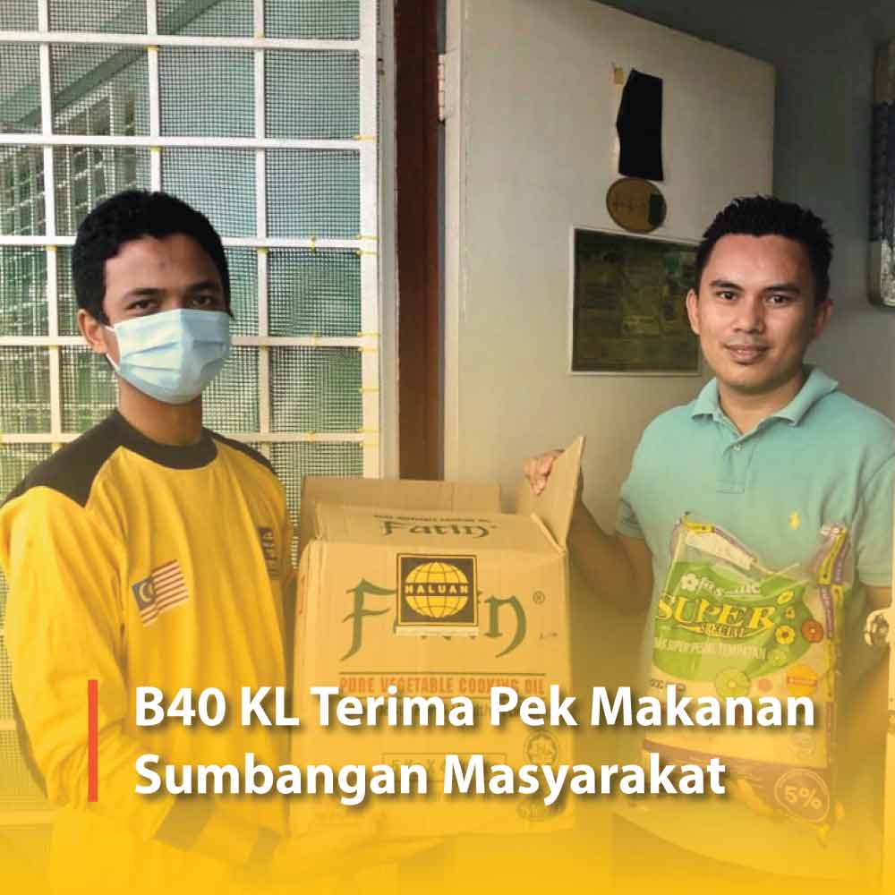 B40 KL Terima Pek Makanan Sumbangan Masyarakat