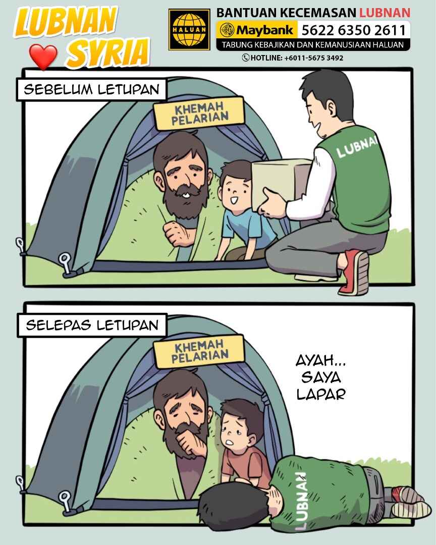 “Buat apa nak bantu Lubnan?”