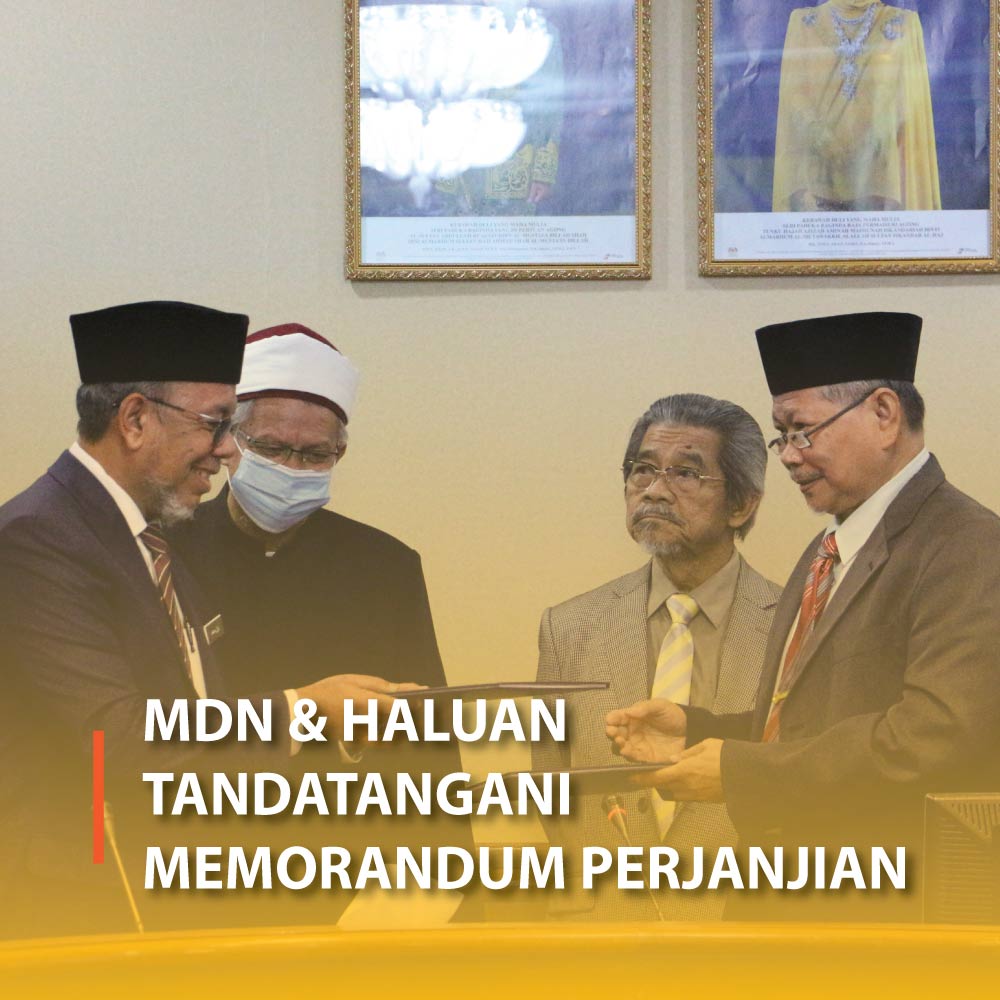 MAJLIS DAKWAH NEGARA DAN HALUAN TANDATANGANI MEMORANDUM PERJANJIAN