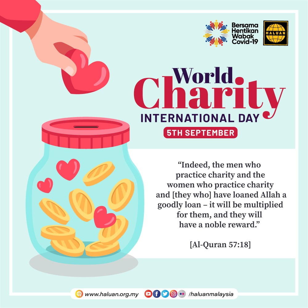 World Charity International Day – 5 Sept