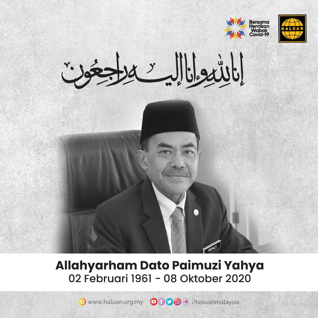 Takziah Kepada Keluarga Allahyarham Dato Paimuzi Yahya