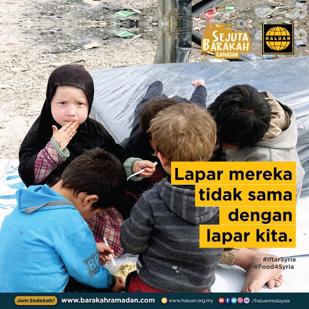 Lapar Mereka Tidak Sama Dengan Lapar Kita