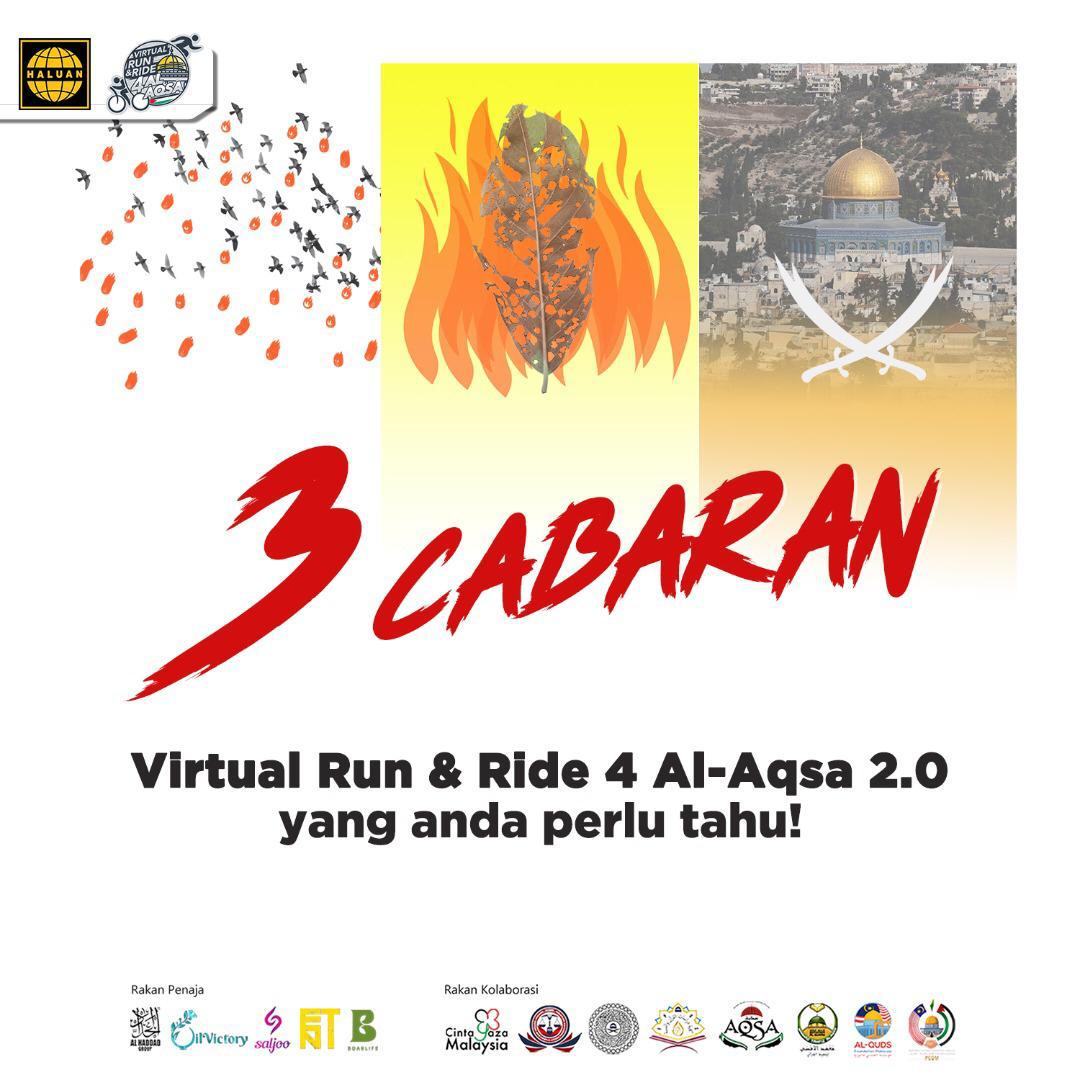 Apa CABARAN #RNR4ALAQSA2?
