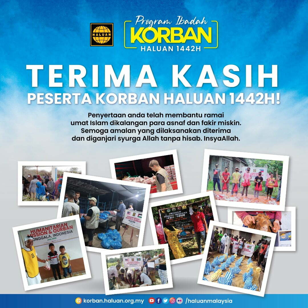 IBADAH KORBAN BERSAMA HALUAN 1442H