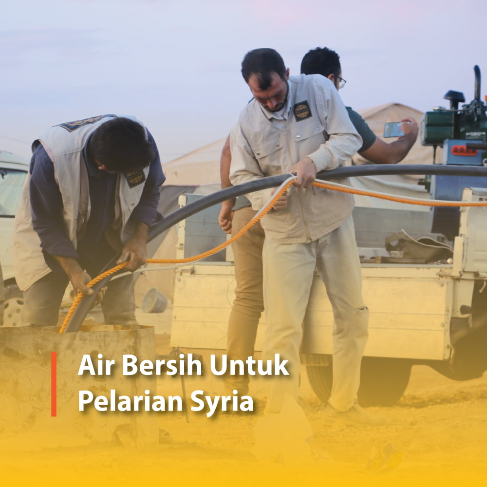 Air Bersih Untuk Pelarian Syria