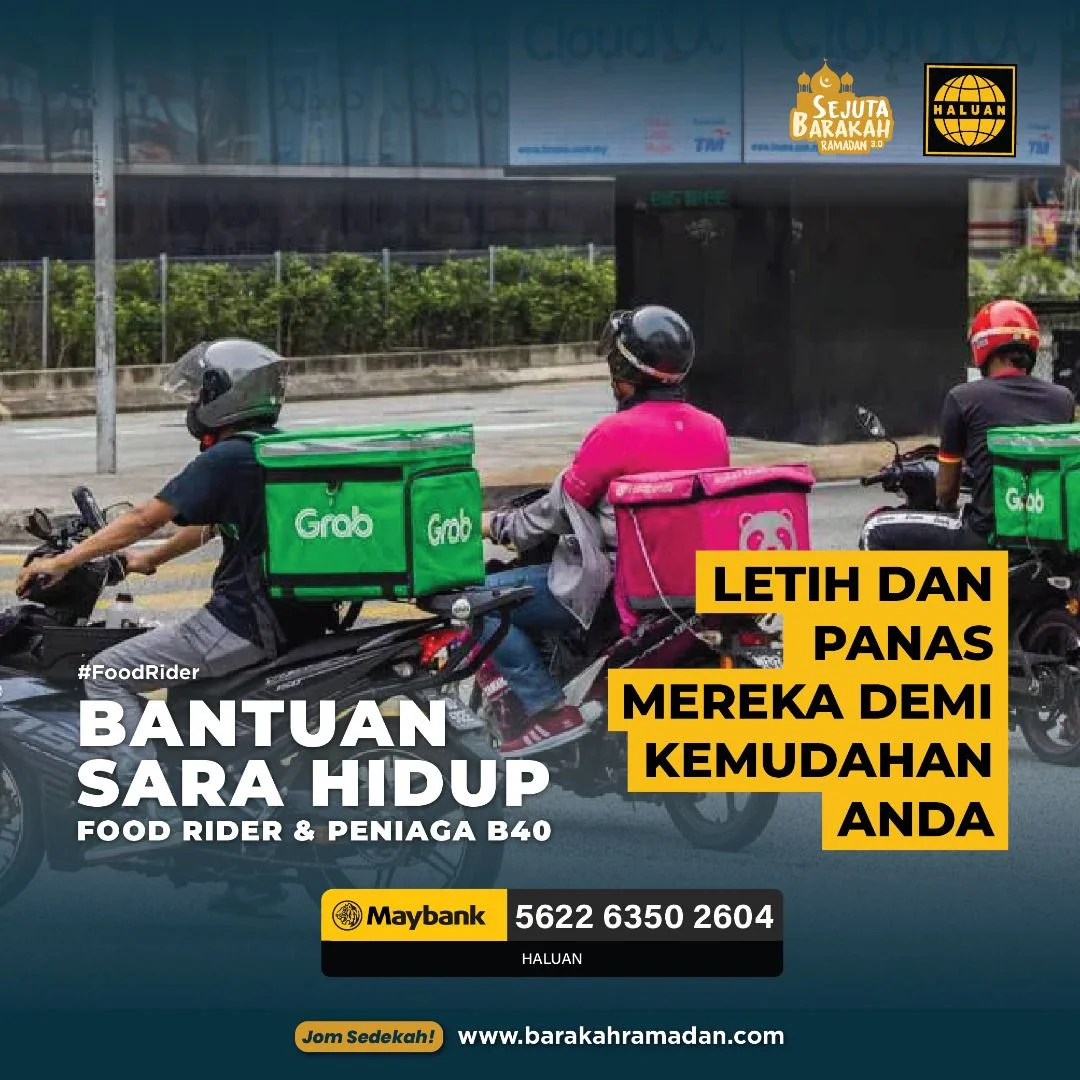 BANTUAN SARA HIDUP FOODRIDER DAN B40