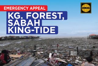 Kg. Forest, Sabah King-Tide Emergency Appeal