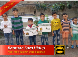 Bantuan Sara Hidup Yatim Palestin-Syria 2023