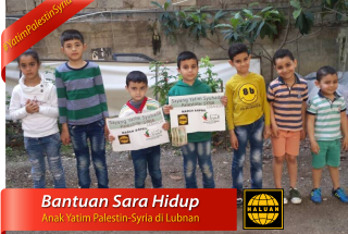 Bantuan Sara Hidup Yatim Palestin-Syria 2024