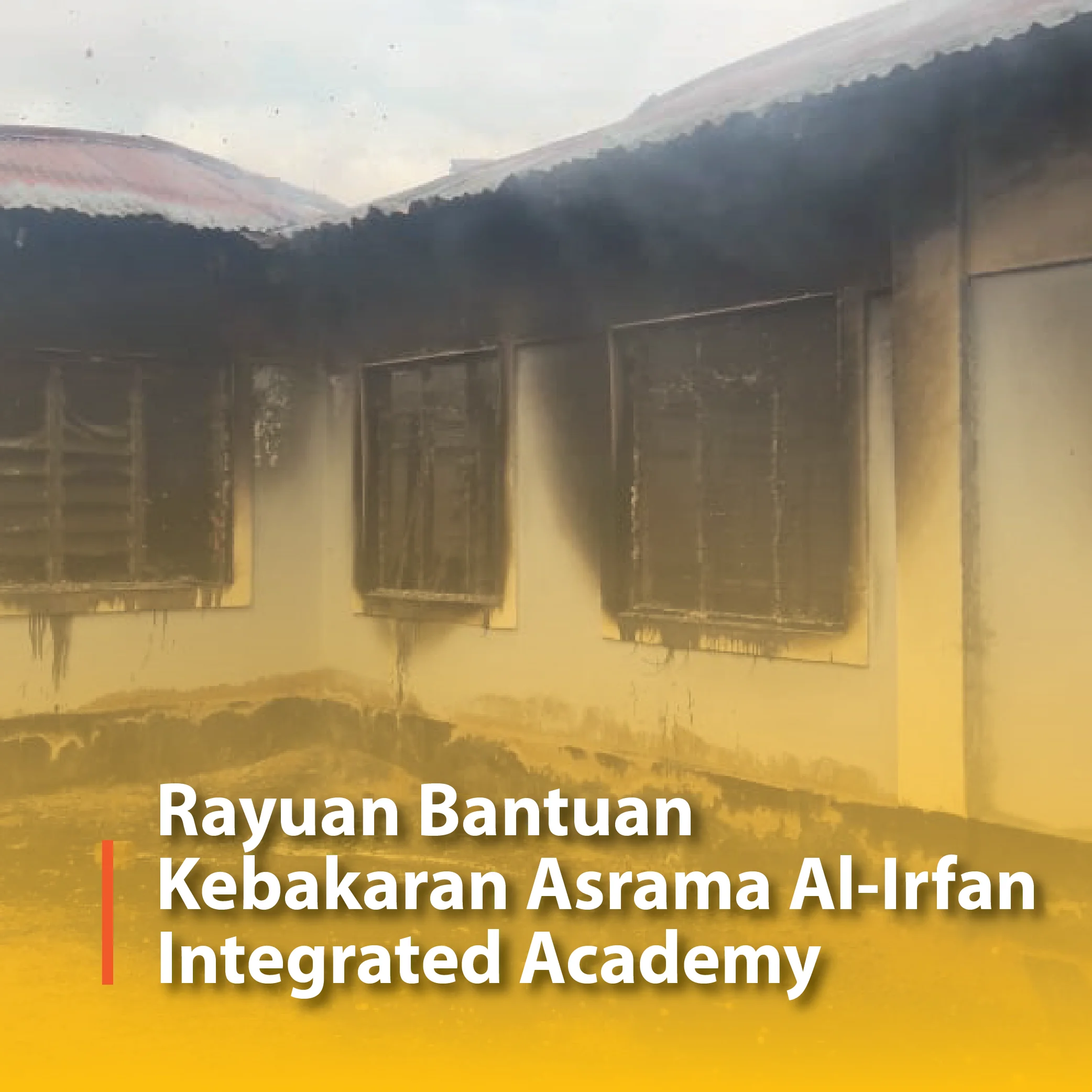 Rayuan Bantuan Kebakaran Asrama Al-Irfan Integrated Academy, Kenya