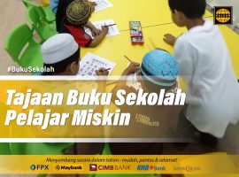 Tajaan Buku Sekolah Pelajar Miskin