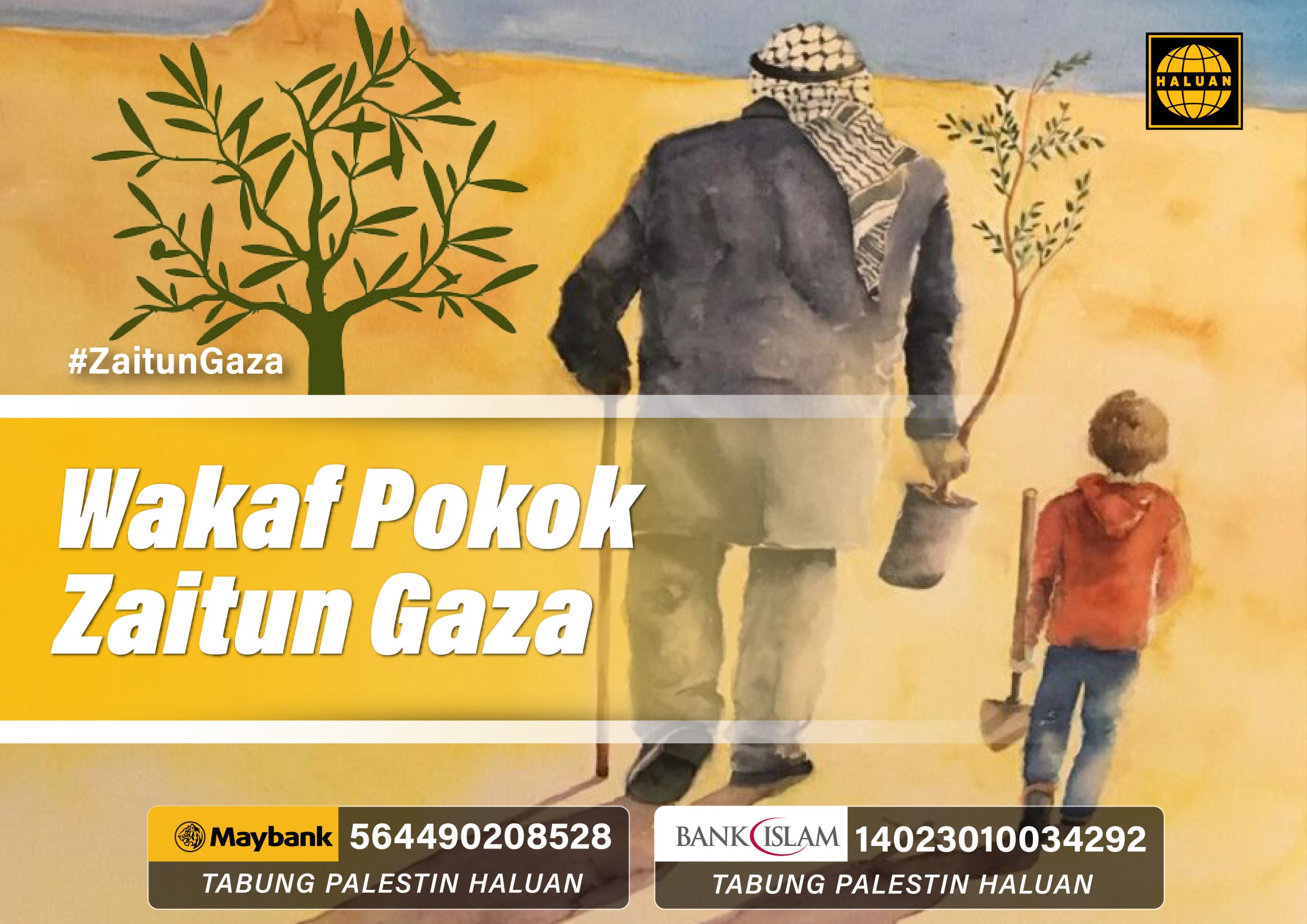 Wakaf Pokok Zaitun Gaza