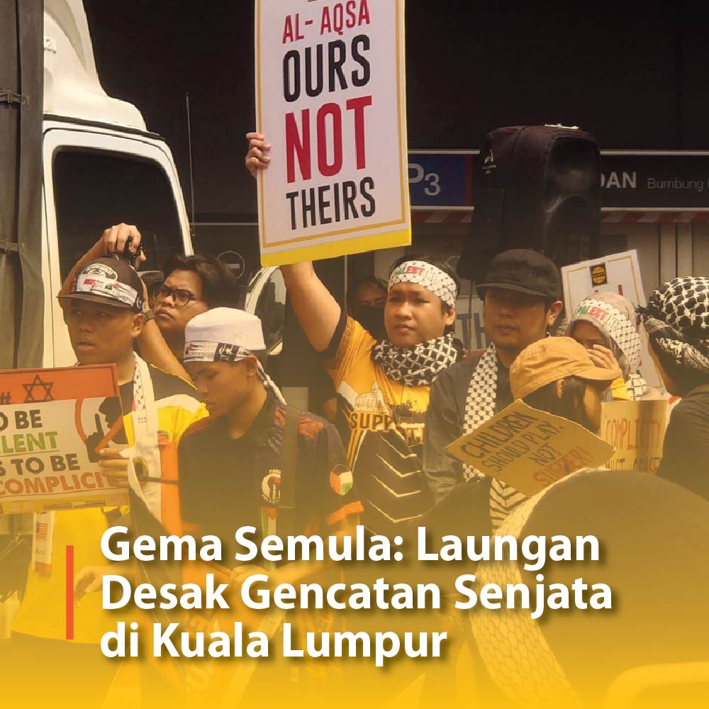 Gema Semula: Laungan Desak Gencatan Senjata di Kuala Lumpur