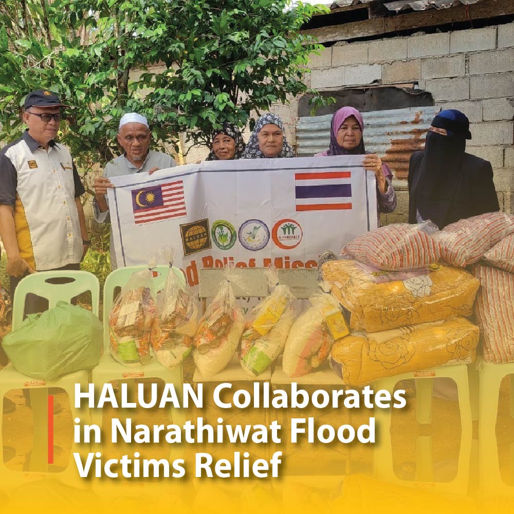 HALUAN Collaborates in Narathiwat Flood Victims Relief