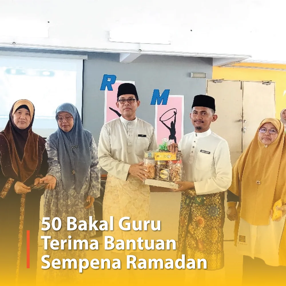 50 Bakal Guru Terima Bantuan Sempena Ramadan