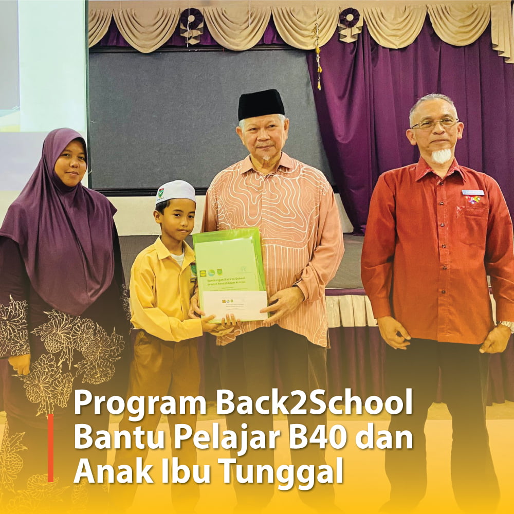 Program Back2School Bantu Pelajar B40 dan Anak Ibu Tunggal