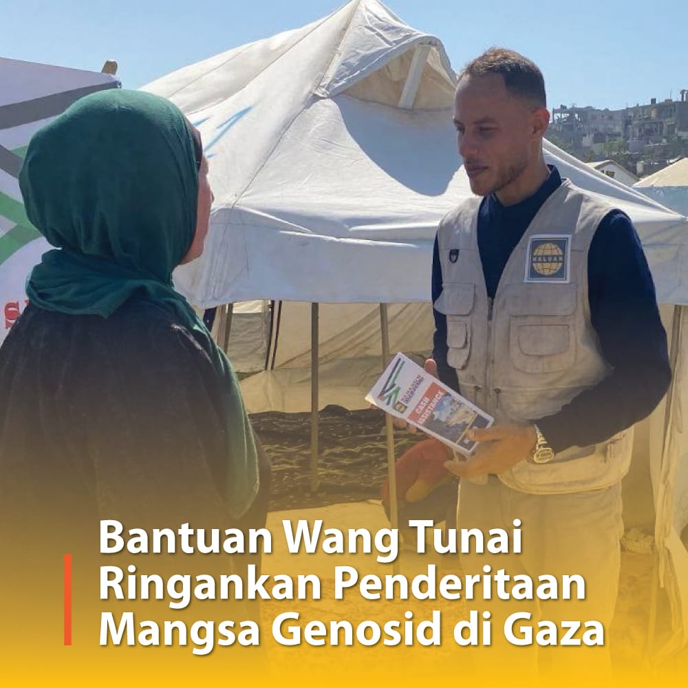 Bantuan Wang Tunai Ringankan Penderitaan Mangsa Genosid di Gaza